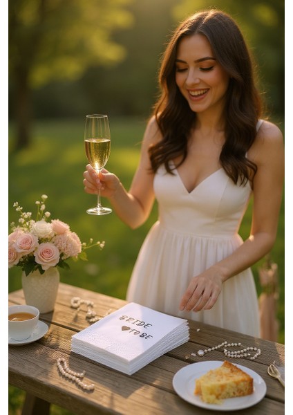Bride To Be Baskılı Peçete 1 Adet fiyatları