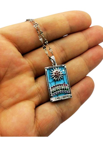 Güneşin Işıltısı Çelik Kolye fiyatları