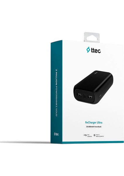 Recharger Ultra 30.000 Mah Taşınabilir Şarj Aleti / Powerbank indirimleri