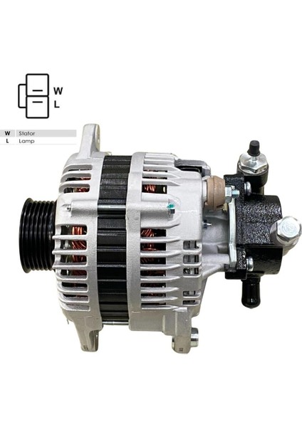 12V Alternatör Dinamo Hıtachı Tipi 110 A Vakumlu Opel Astra/combo/corsa/vectra 1.7 Dizel
