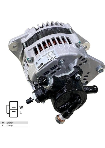 12V Alternatör Dinamo Hıtachı Tipi 110 A Vakumlu Opel Astra/combo/corsa/vectra 1.7 Dizel modelleri