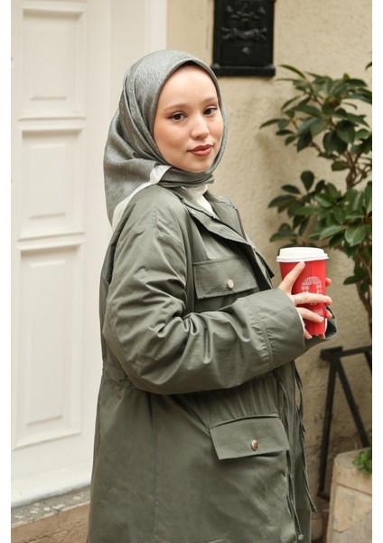 Eşarp - Premium Lux Original Monogram Eşarp (Ipek Vual, Yüksek Kalite, Hafifi, Rahat, Şık, Scarf) fırsatları