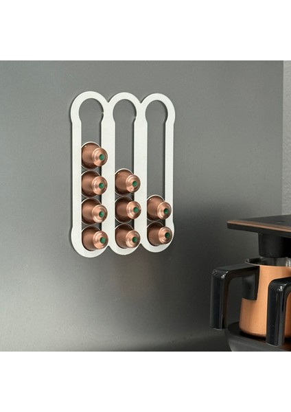 Nespresso Uyumlu Metal Kahve Kapsül Tutucu Mıknatıslı Kapsül Düzenleyici fiyatları