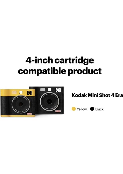Mini4, Minishot3 Era 120 Fotoğraf 4"x4" Kartuş fiyatları