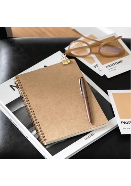Kraft Karton Kapak 70 Yaprak 110 Gram Çizgili Not Defteri fiyatları