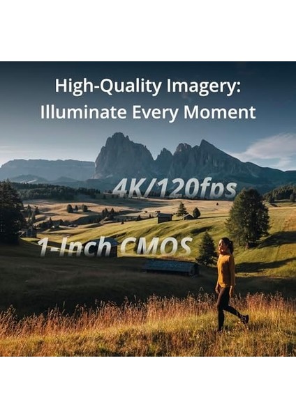 Osmo Pocket 3 - Entegre Kameralı Elde Taşınabilir 3 Eksenli Gimbal Sabitleyici, 12 Mp 1/2,3' Cmos 4K60 Video, Hareketli Ekran Youtube, Tiktok, Video Vlog, Akıllı Telefona Takılabilir, Siyah modelleri