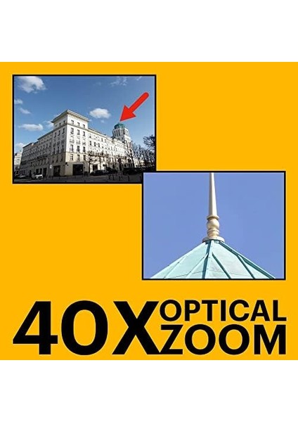 Astro Zoom AZ405/40X Yakınlaştırma Dijital Fotoğraf Makinesi-Kırmızı fiyatları
