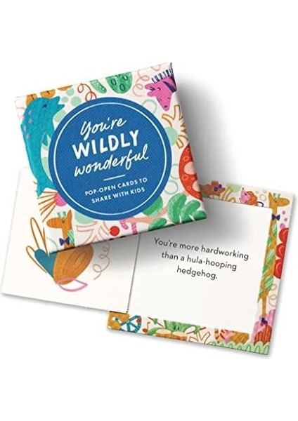 Çocuklar Için Thoughtfulls - Çılgınca Harikasınız 3'lü Paket, Sen Rock, Seni Seviyorum - 90 Çocuklarla Paylaşmak Için Açılır Kartlar, Her Birinin Içinde Farklı Bir Ilham Verici Mesaj Var fiyatları