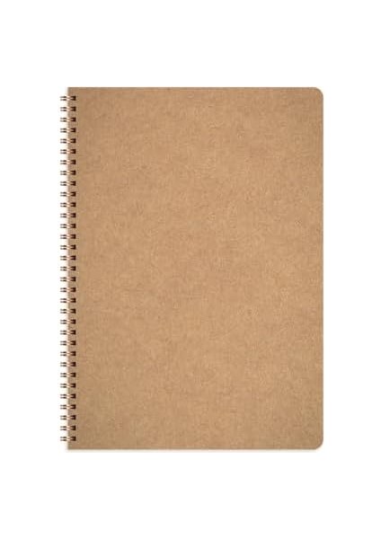 Kraft Karton Kapak 70 Yaprak 110 Gram Çizgili Not Defteri modelleri