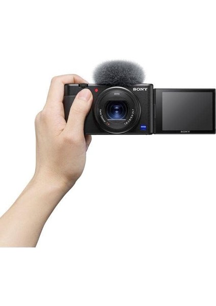 Zv-1 Vlog Kamerası, 3" Inç Dokunmatik Lcd, 2.7 x Zoom, 20.1 Mp, 24-70 mm Lens, 3 Mikrofon, Hdmı, Siyah fiyatları