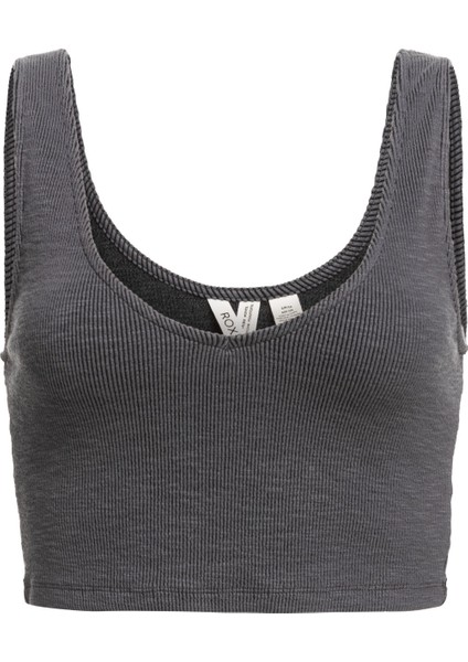 Kadın Tank Top Time To Move Siyah