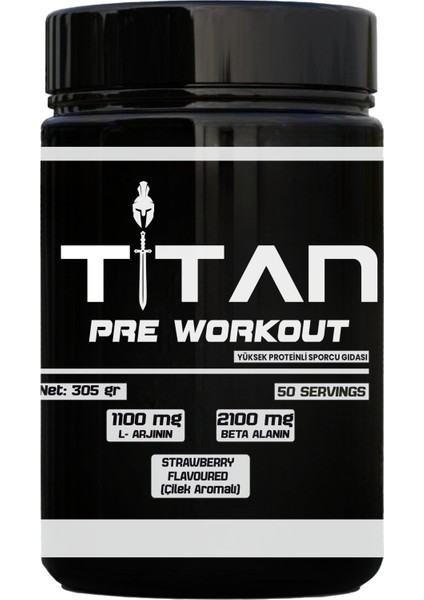 Pre-Workout 305GR-ÇILEK-AROMA