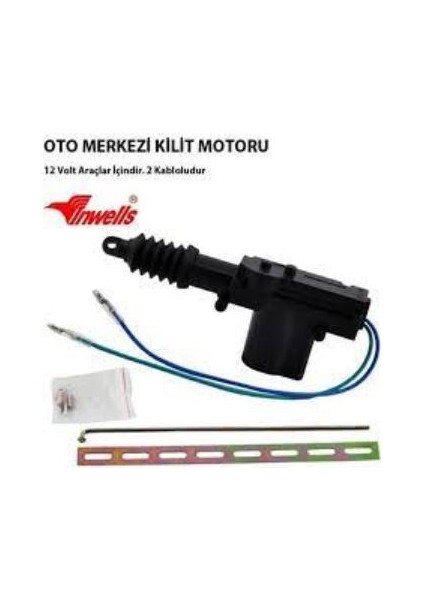 Merkezi Kilit Motoru Arka 2 Kablolu