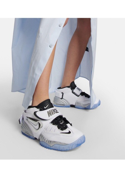 Air Adjust Force Vast Grey Metallic Silver Basketbol-Voleybol Ayakkabısı