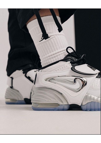 Air Adjust Force Vast Grey Metallic Silver Basketbol-Voleybol Ayakkabısı fırsatları