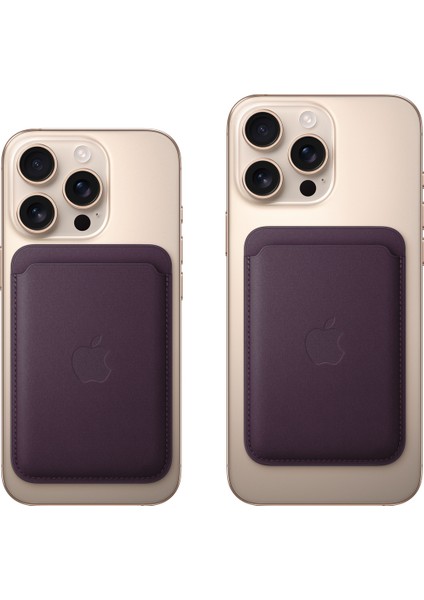 iPhone ile Uyumlu Magsafe Destekli Logolu Suni Deri Cüzdan Kartlık modelleri