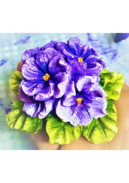 Orman Gülü Çiçeği 3D Çiçek 10CM Silikon Kalıp K-096 modelleri