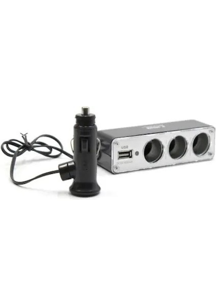 Renault Master Uyumlu 3 Port + 1 USB Oto Araç Çakmaklık Çoğaltıcı Çoklayıcı modelleri