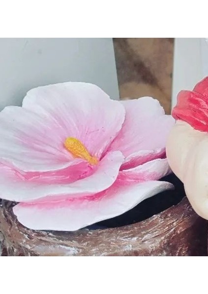 Üç Boyutlu 10CM Tropikal Antoryum Çiçek Silikon Kalıp K-563 modelleri