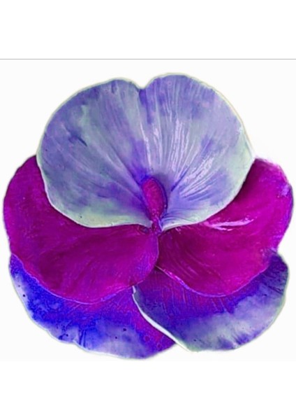 Üç Boyutlu 10CM Tropikal Antoryum Çiçek Silikon Kalıp K-563