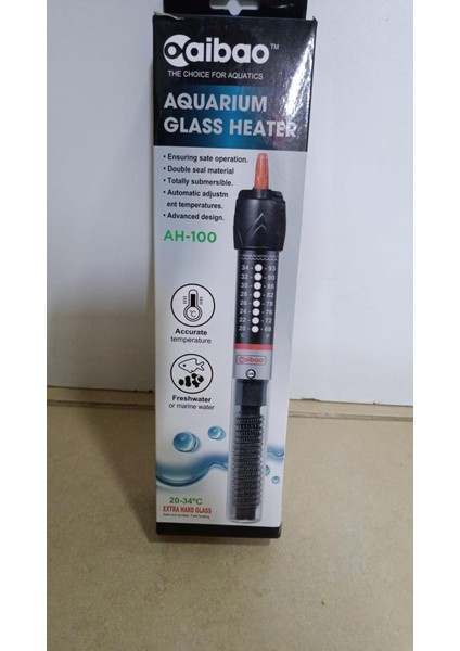 Isıtıcı Akvaryum AH-100 Termostatlı 100W