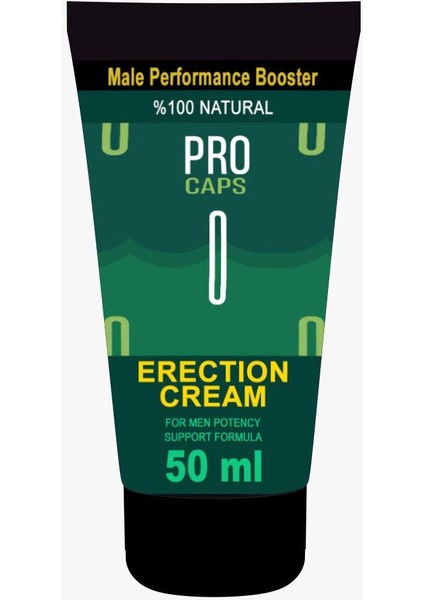 Pro Caps 0 Erkeklere Geci.ktirici Ser.tleştirici Kremi 50 ml