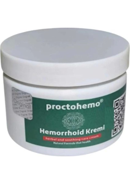 Proctohemo He.moroid Sızı Akıntı Şişlik Giderici Masaj Bakım Kremi 150 ml