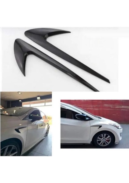 Fiat Doblo Uyumlu Çamurluk Venti Sağ Sol Parlak Siyah modelleri