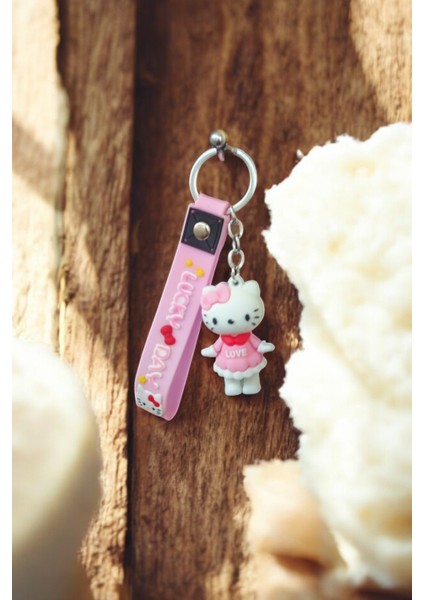Hello Kitty 3D Silikon Anahtarlık ve Çanta Süsü 1 Adet fiyatları