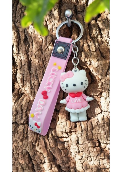 Hello Kitty 3D Silikon Anahtarlık ve Çanta Süsü 1 Adet fırsatları