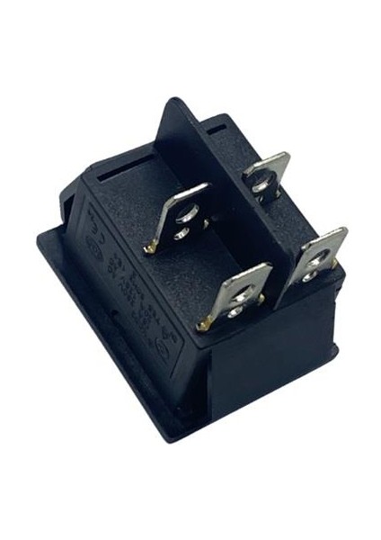 TUŞLU ANAHTAR KARE (BÜYÜK BOY) (4 FİŞ) (0-1) (TEK TARAFA YAYLI) (16A 250V AC / 20A 125V AC) fiyatları