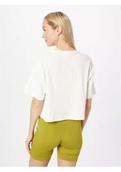 Sportswear Ribbed Jersey Short-Sleeve Kadın Tişört Cng-Store fiyatları