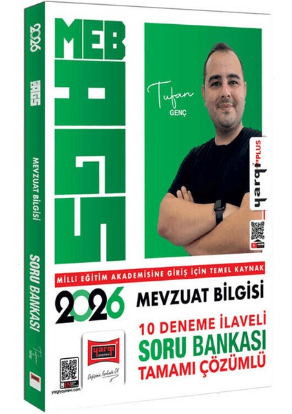 Yargı 2026 Meb-Ags Mevzuat Bilgisi 10 Deneme Ilaveli Tamamı Çözümlü Soru Bankası