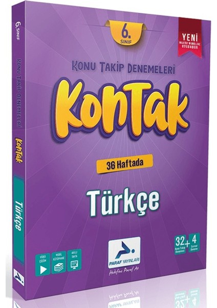 6. Sınıf Kontak Türkçe Konu Takip Denemeleri
