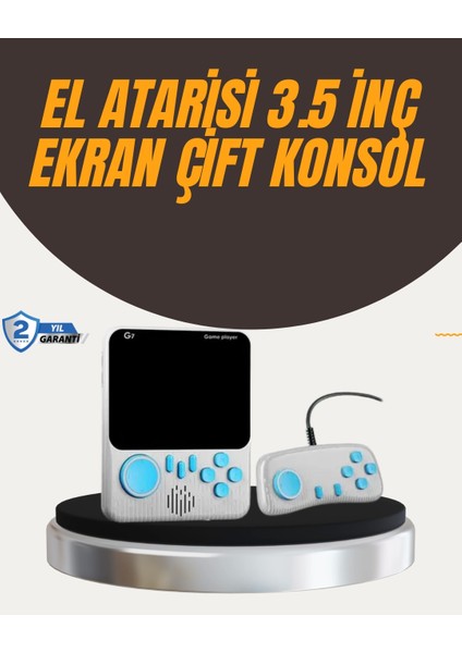 Iki Kişilik Oyun Deneyimi Sunan Taşınabilir Retro Konsol