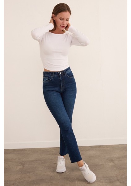 Basic Kayık Yaka Modal Bluz modelleri