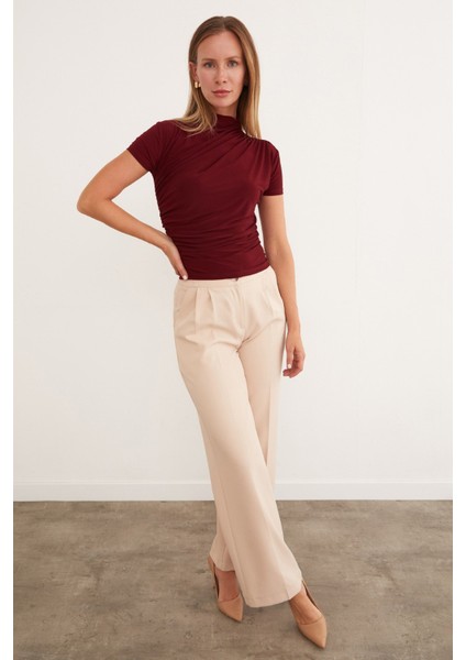 Basic Yanları Büzgülü Bluz fiyatları