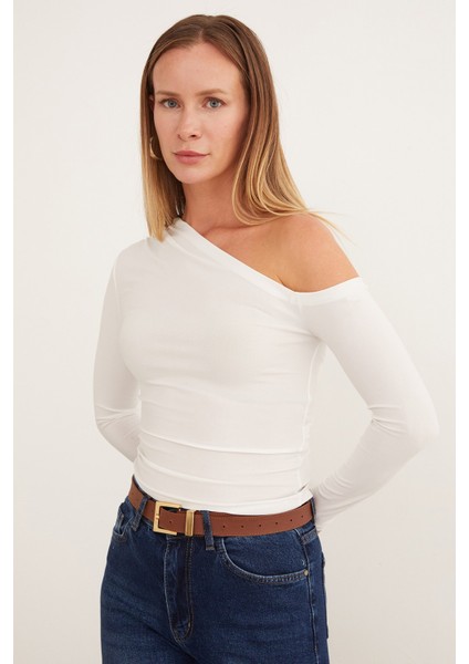 Basic Tek Omuz Bluz modelleri