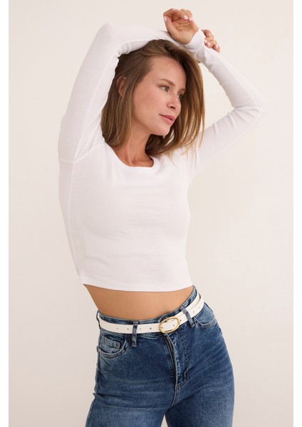 Basic U Yaka Modal Bluz modelleri