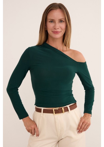 Basic Tek Omuz Bluz fiyatları