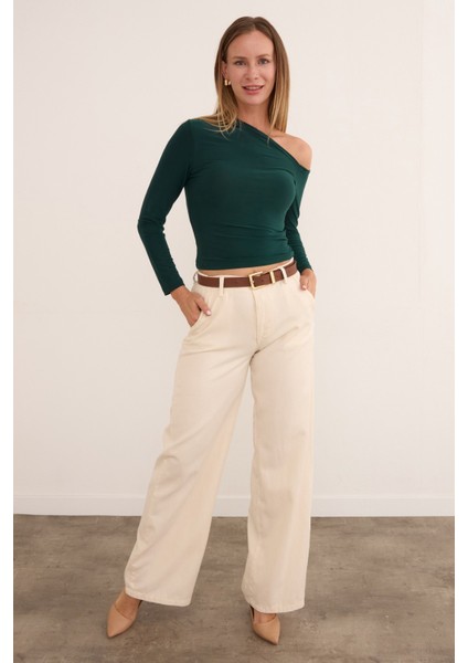 Basic Tek Omuz Bluz indirimleri