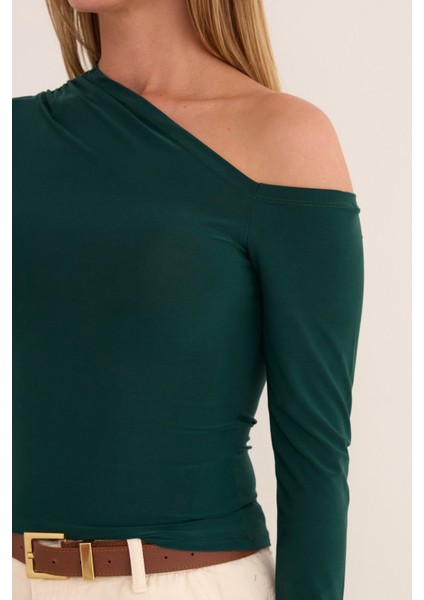 Basic Tek Omuz Bluz