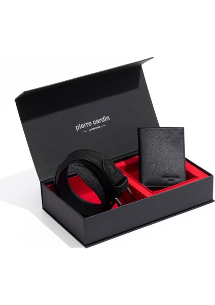 Erkek Siyah 2'li Kemer Set 50319275-VR046