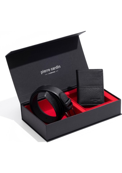 Erkek Siyah 2'li Kemer Set 50319276-VR046