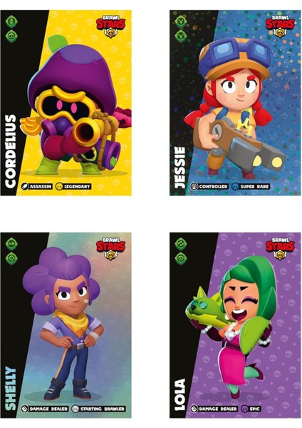 Brawl Stars Panini Resmi Kart Paketi: 2 Paket (12 Kart) modelleri
