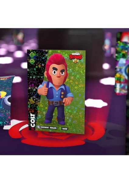 Brawl Stars Panini Resmi Kart Kutusu: 2 Kutu (60 Kart + 6 Limited Edition Kart) fiyatları