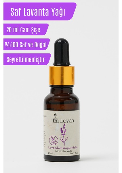 Lavanta Yağı | %100 Doğal ve Saf | 20 ml