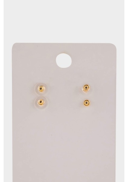 Kadın 2'li Gold Küpe F6635AXNS modelleri