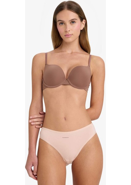 Push Up Micro Kaplı Yarım Dolgulu Balenli Tişört Bra Fall in Love Z3350AZ25AU fiyatları