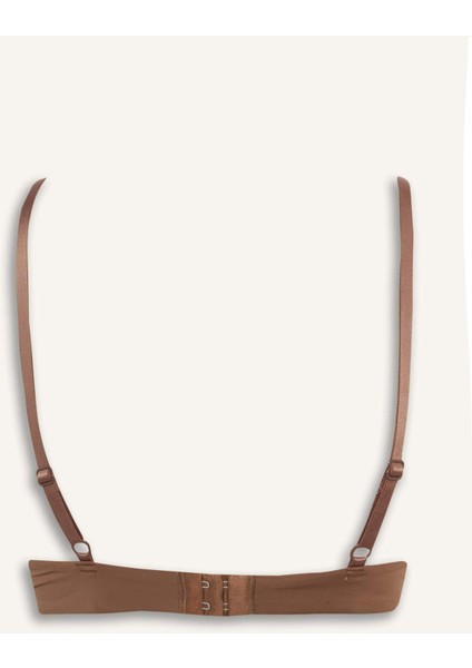 Push Up Micro Kaplı Yarım Dolgulu Balenli Tişört Bra Fall in Love Z3350AZ25AU